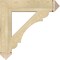 Ekena Millwork Olympic Arts & Crafts Rough Sawn Bracket, Douglas Fir, 6"W x 32"D x 32"H BKT06X32X32OLY03RDF - alternate 2